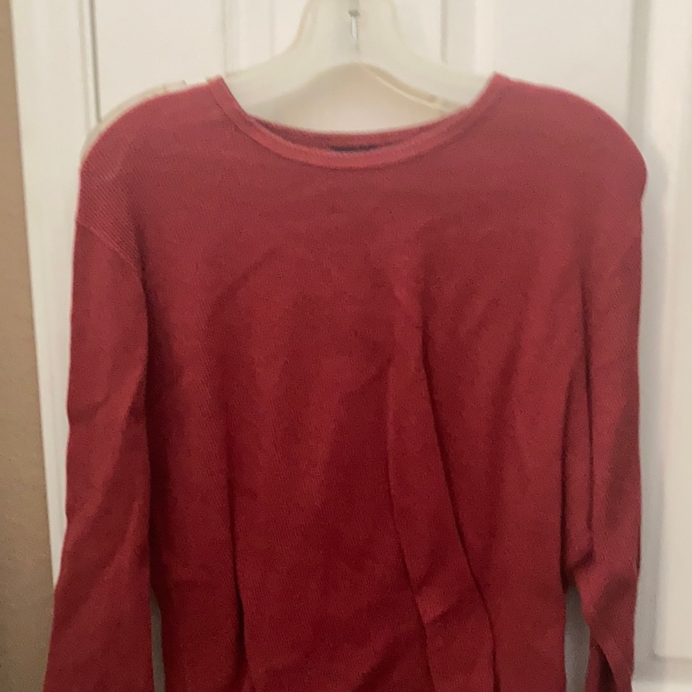 FINAL MARKDOWN Sonoma waffle weave top Large